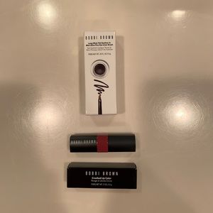 Bobbi Brown Crushed Lip Color Cali Rose & Eyeliner